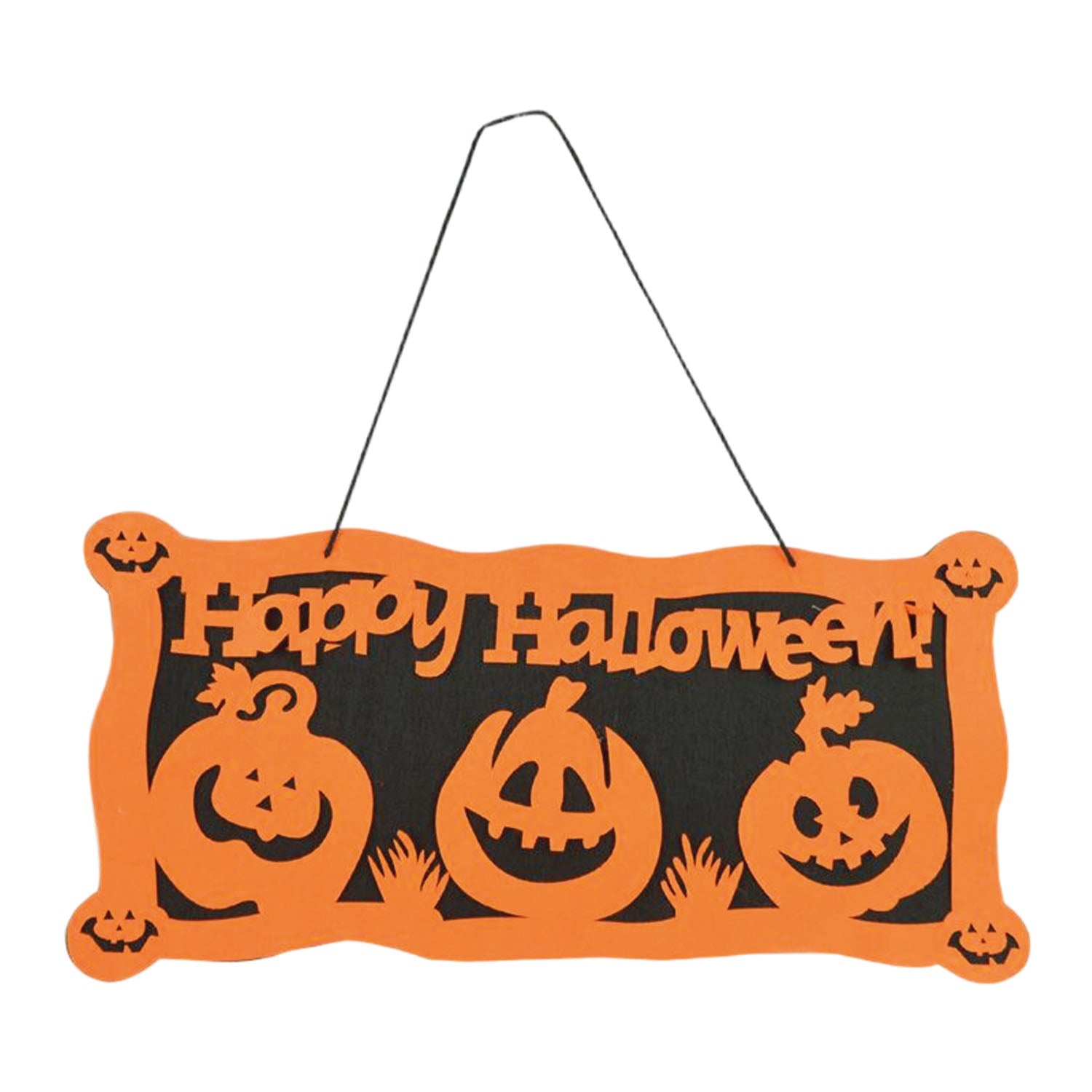 Letrero Calabaza 48x22 cm Halloween | Big Party
